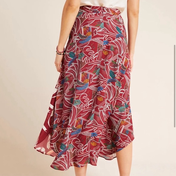 NWT Farm Rio Wrap Midi Skirt - Picture 4 of 8